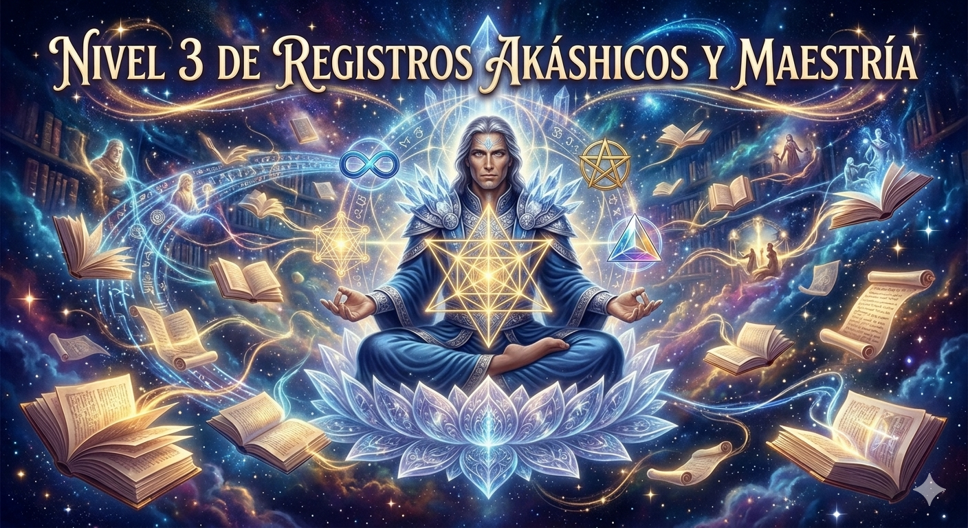 Curso de Registros Akashicos Nivel 3 y Maestría