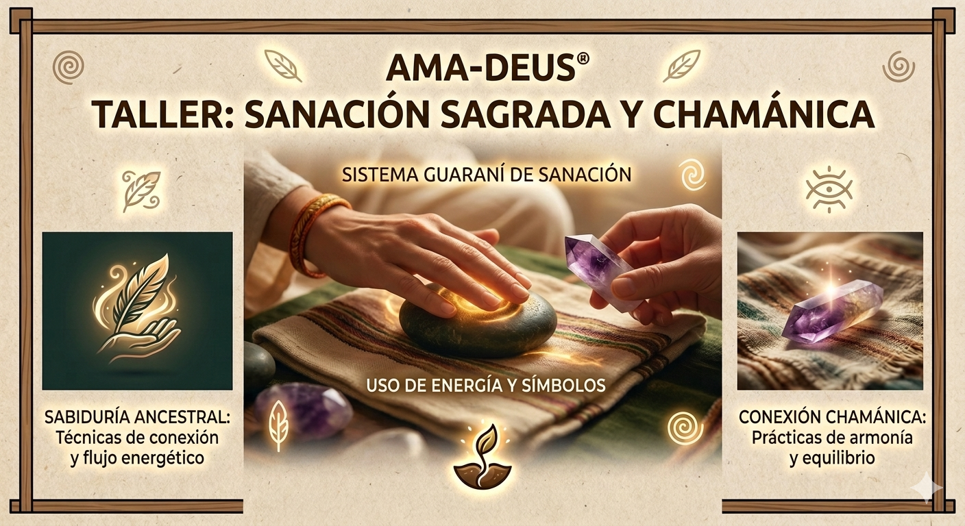 Taller de Sanación Chamánico Guaraní Ama-Deus
